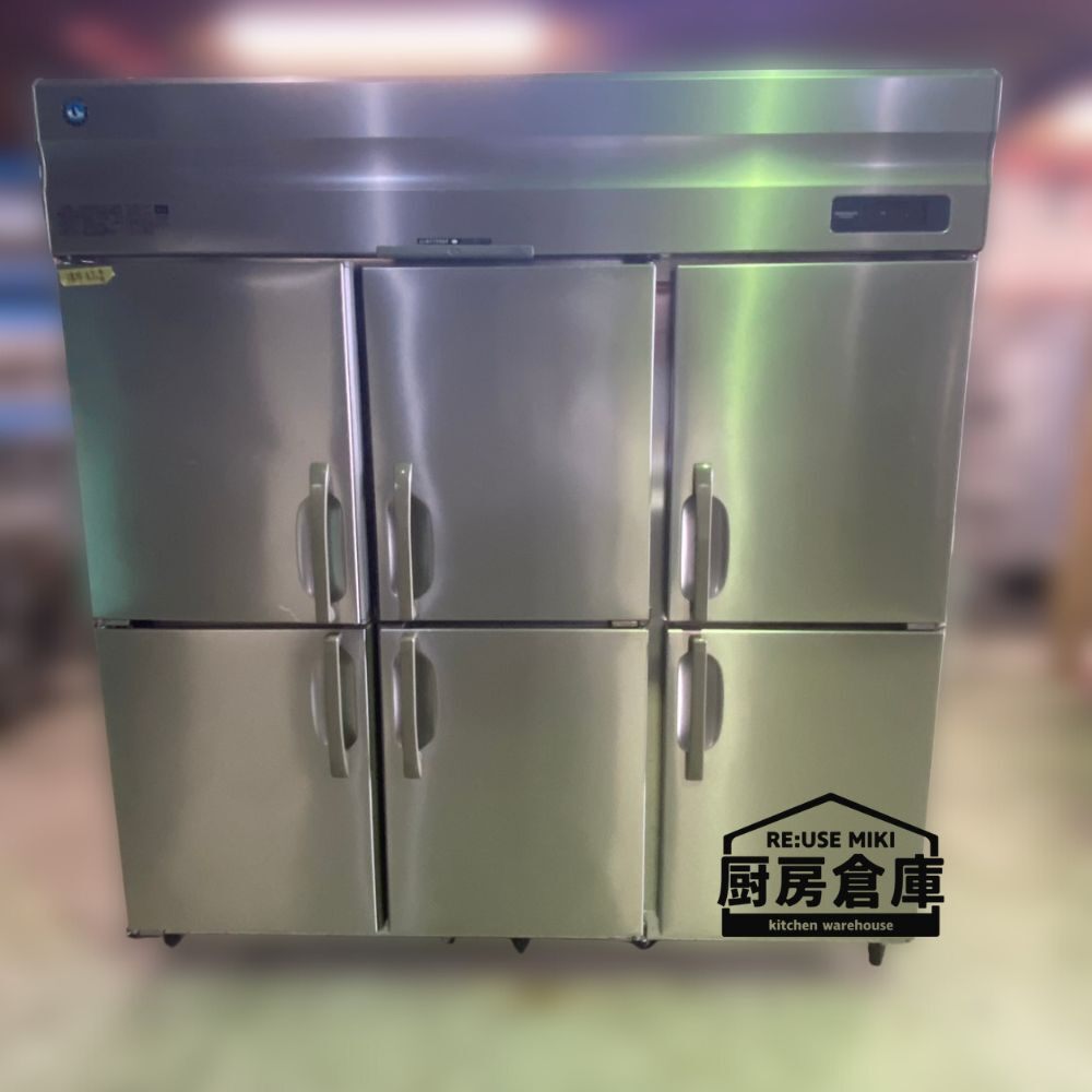 【中古】ホシザキ縦型冷蔵庫 インバーター制御　HR-180A-1-ML 　幅1,800×奥行800×高さ1,910_画像3