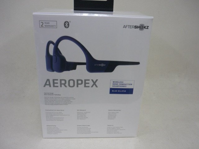 新品未開封品 AfterShokz Aeropex 骨伝導ワイヤレスイヤホン AS800 即決送料無料_画像2