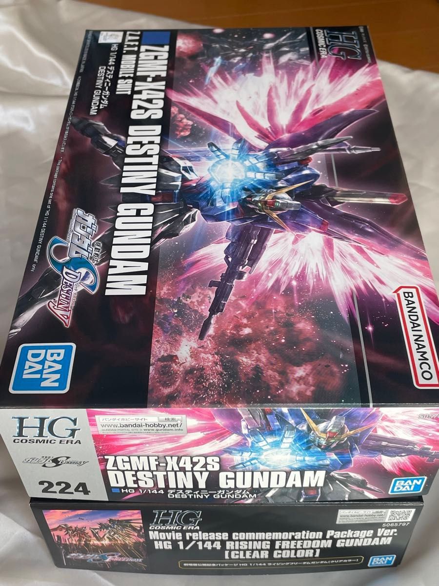 機動戦士ガンダムSEED FREEDOM』特別仕様のガンプラ「HG