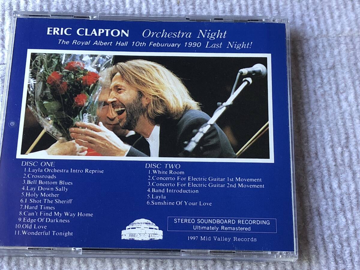 (E) Eric *klap тонн *Orchestra Night Last Night 1990 2CD