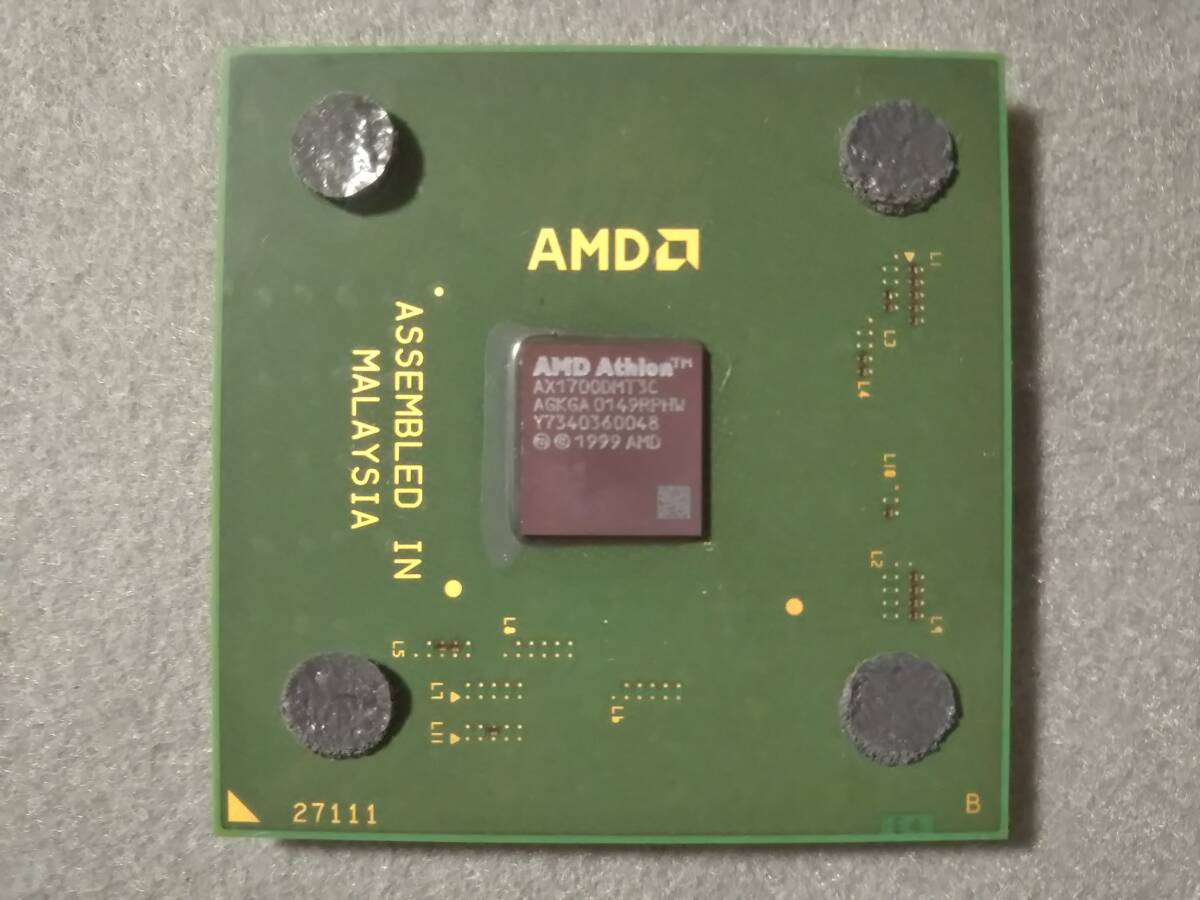 AMD Athlon XP 1700+ AX1700DMT3C Palomino(パロミノ) Socket A (Socket 462) 状態が悪いです_Athlon XP 1700+