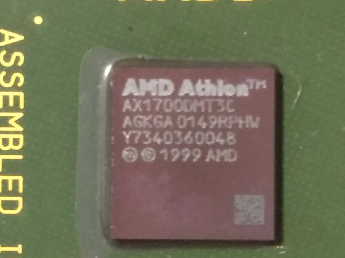 AMD Athlon XP 1700+ AX1700DMT3C Palomino(パロミノ) Socket A (Socket 462) 状態が悪いです_AX1700DMT3C