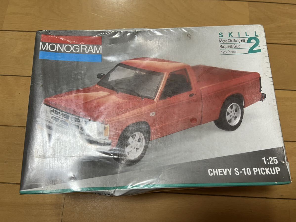  монограмма 1/25 Chevrolet S-10 pick up shrink нераспечатанный 