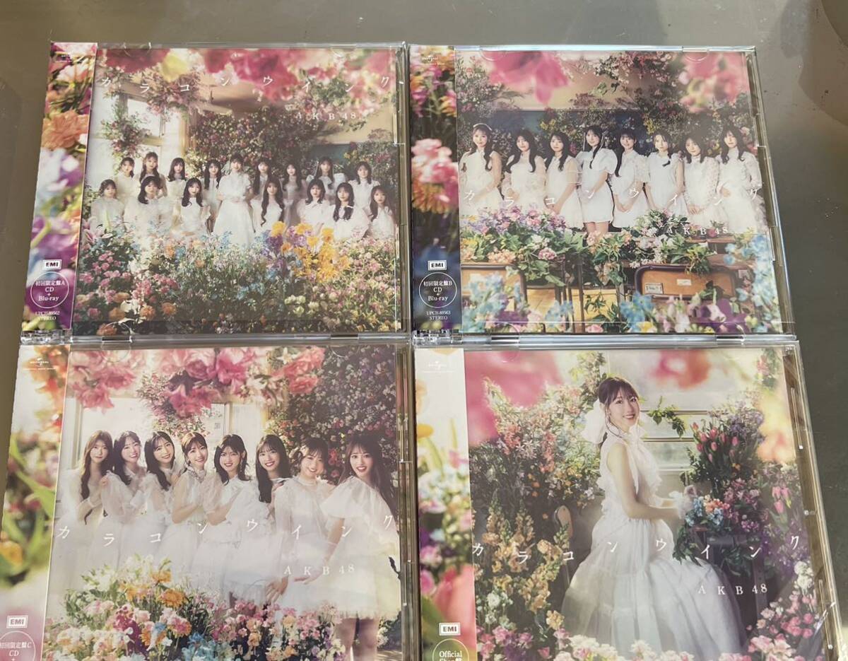 AKB48 カラコンウインク　初回限定盤ABC+OS盤 1セット_画像1