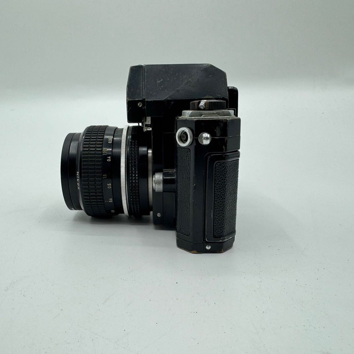 Nikon F フォトミック 28mm F2.8 一眼レフ ブラックボディ ニコン フィルムカメラ の画像2