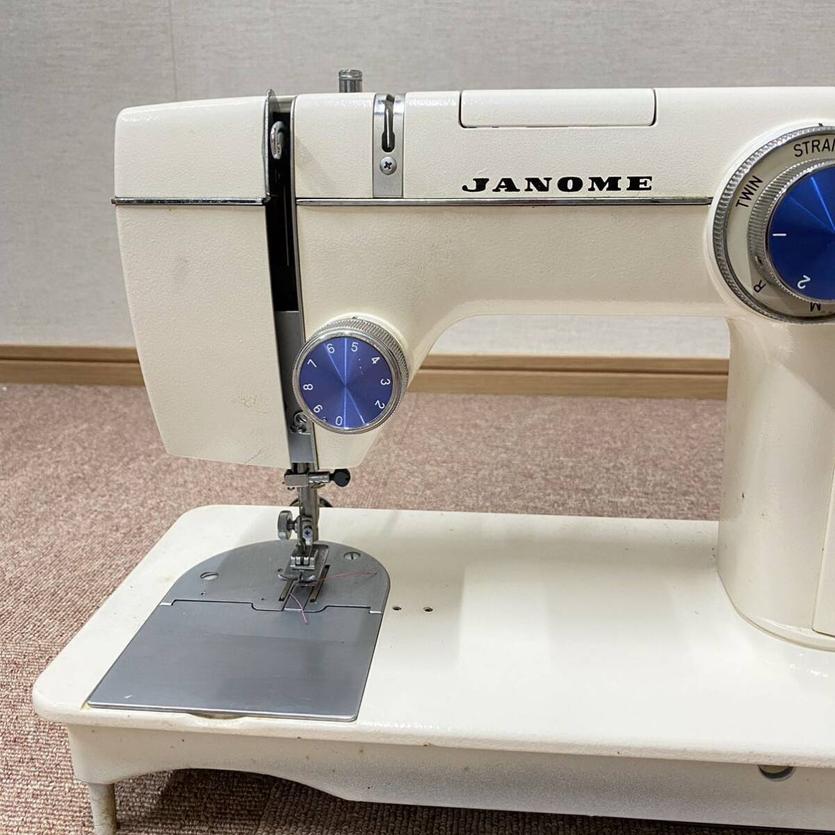 JANOME ジャノメ ミシン MODEL 804 M-1108 ヴィンテージ レトロ 手工芸 ハンドクラフト _画像2