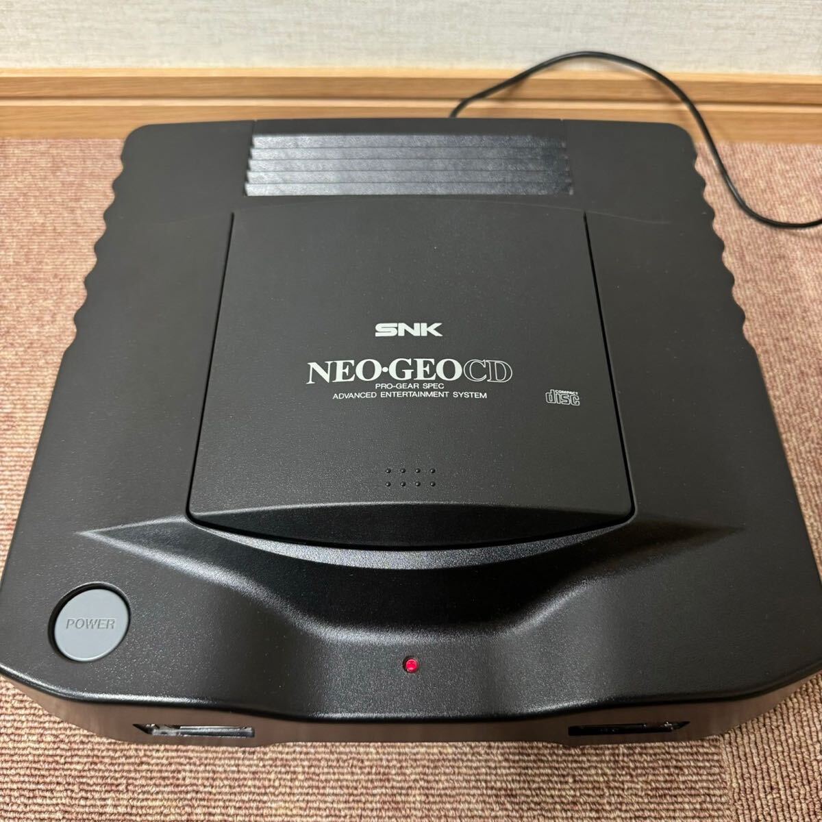 SNK NEO GEO CD ネオジオCD ゲーム機 コントローラー NEO-GEO テレビゲーム レトロ_画像2
