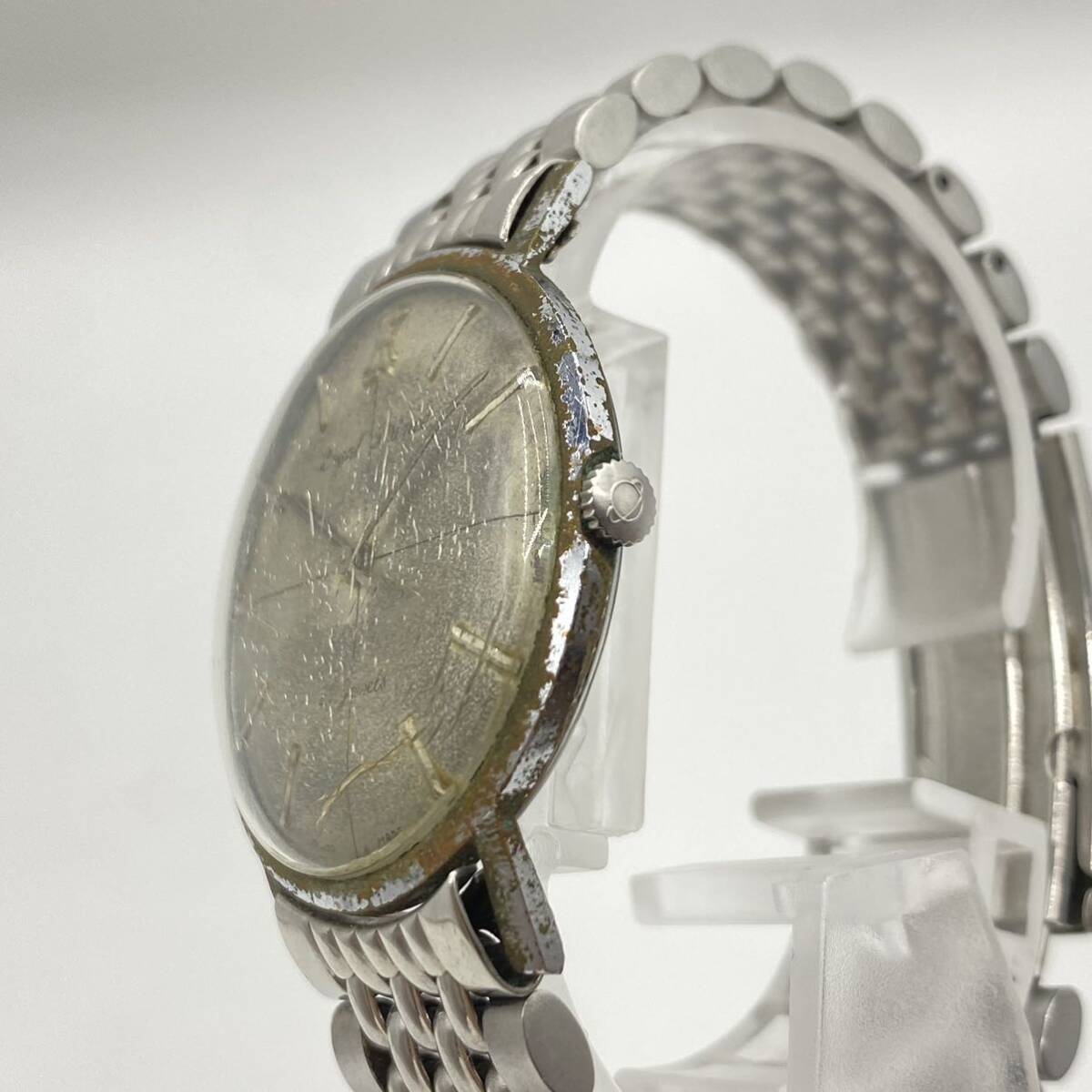 ROYAL Prince Royal Prince 3342 men's hand winding wristwatch Vintage antique operation 