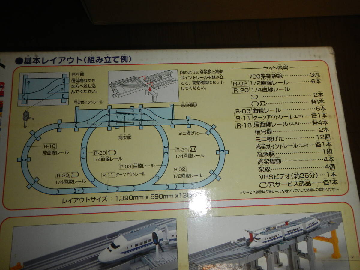  Junk Plarail 700 series departure! Shinkansen station set 
