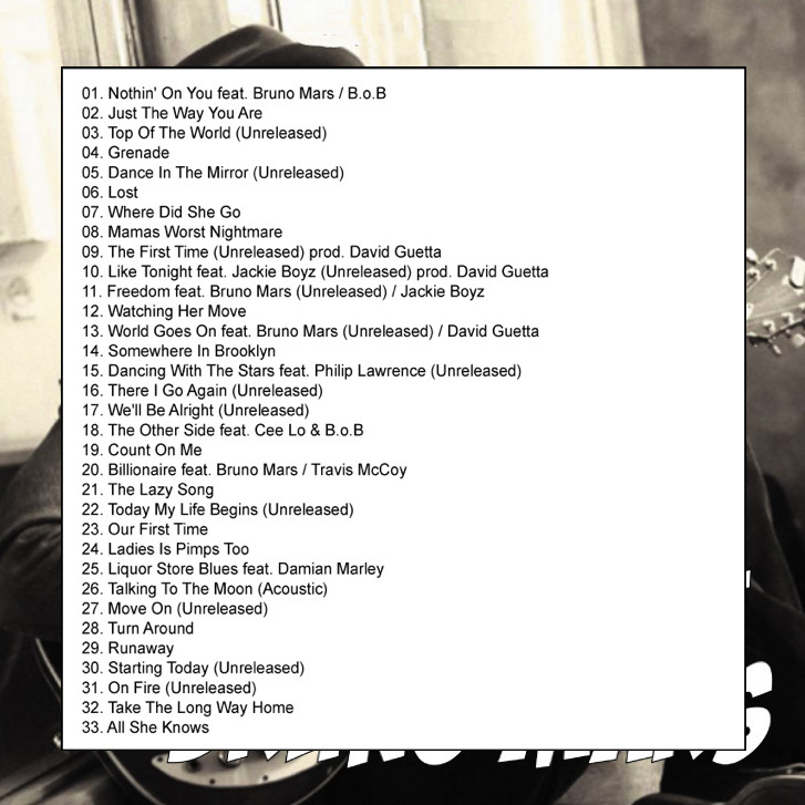 【限定1SET】9,720円→3,790円 Bruno Mars ブルーノマーズ Best MixCD 4個SET【110曲収録】新品 Silk Sonic の画像6