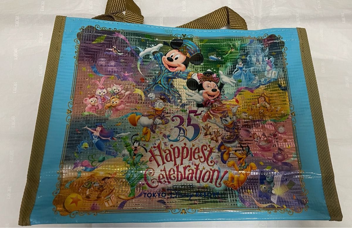 Disney ディズニー 35周年 ショップ袋