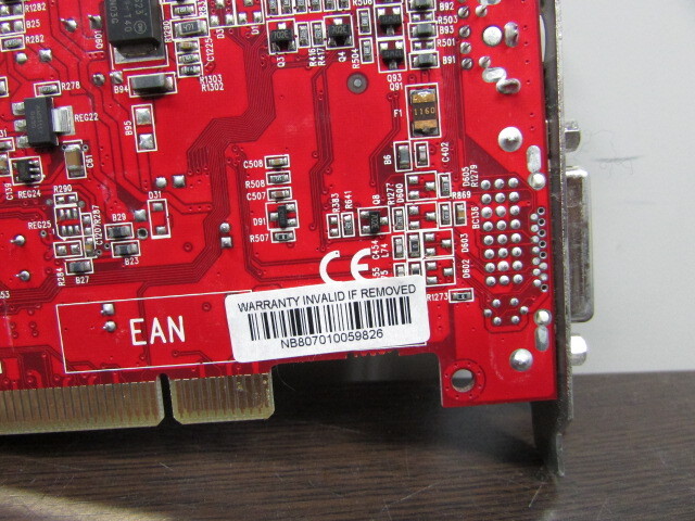 【YPC1402】★ビデオカード ATI R9250LPCI-C3 PCI 未チェック★JUNK_画像5