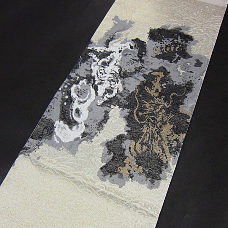 新品未仕立　西陣織高級袋帯　狩野探幽　雲龍図　の作品をモチーフに　ドラゴン　龍 _画像5
