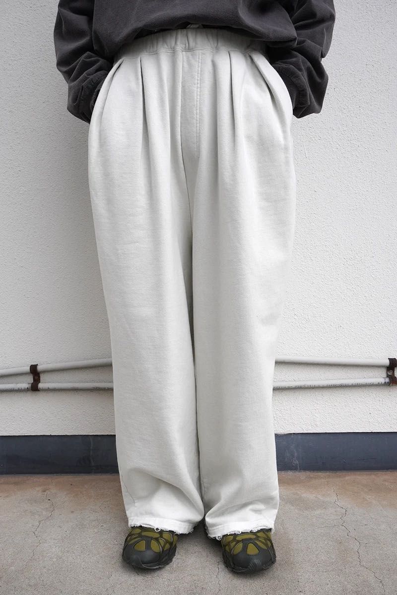 新品未使用】ancellm TUCK SWEAT PANTS アンセルム スウェット 新品未使用】ancellm TUCK SWEAT PANTS アンセルム スウェット