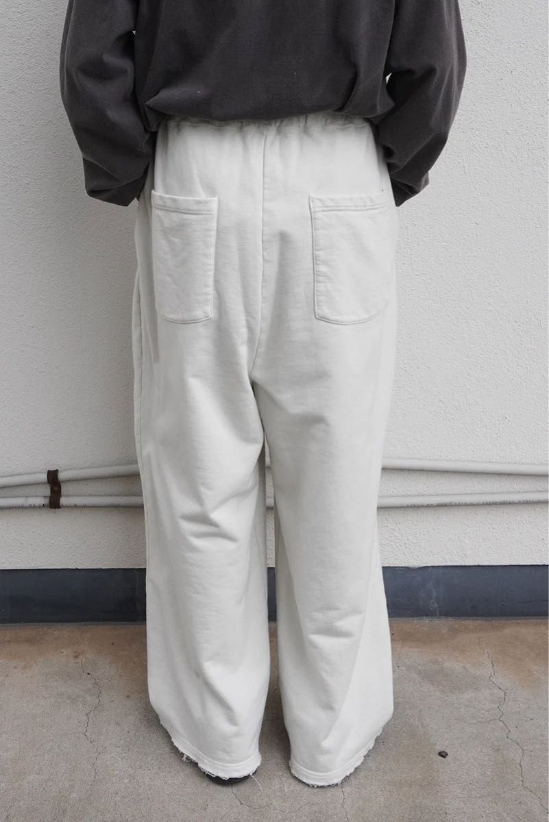 新品未使用】ancellm TUCK SWEAT PANTS アンセルム スウェット 新品未使用】ancellm TUCK SWEAT PANTS アンセルム スウェット