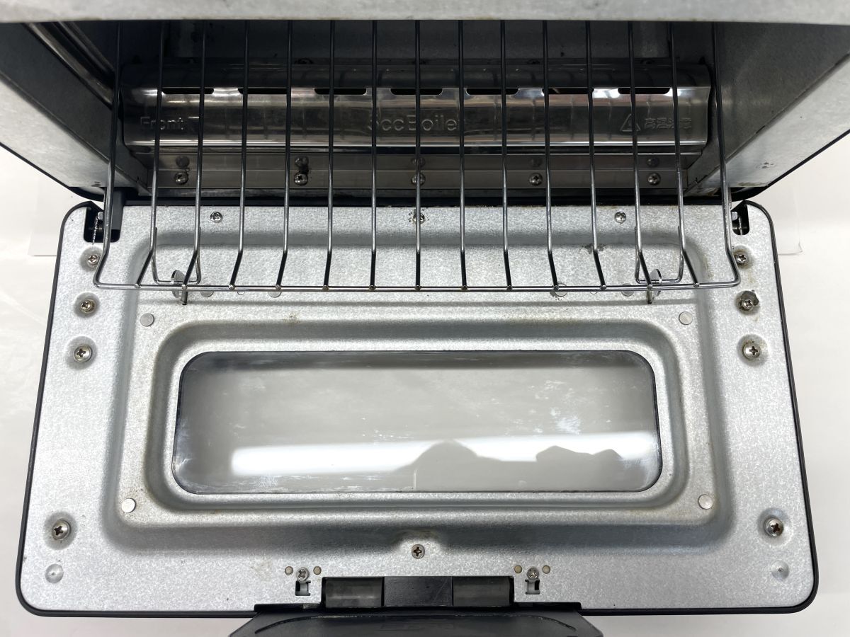 [E525]BALMUDA/ bar Mu da steam toaster K01E-KG 2019 year made black operation verification ending b
