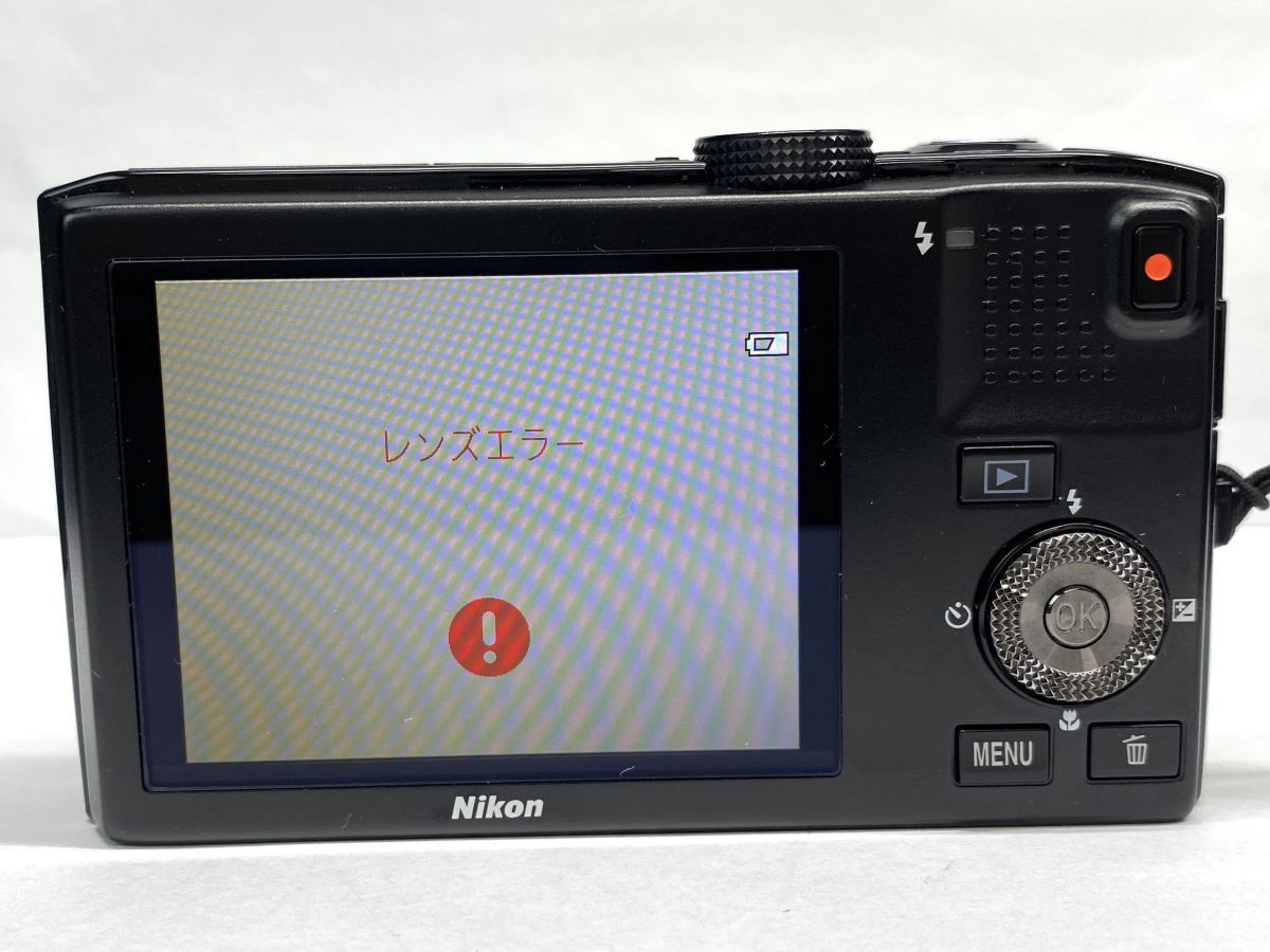 【E618】Nikon/ニコン COOLPIX/クールピクス S8100 コンパクトデジタルカメラ バッテリー付 通電確認済み ジャンク扱い bの画像3