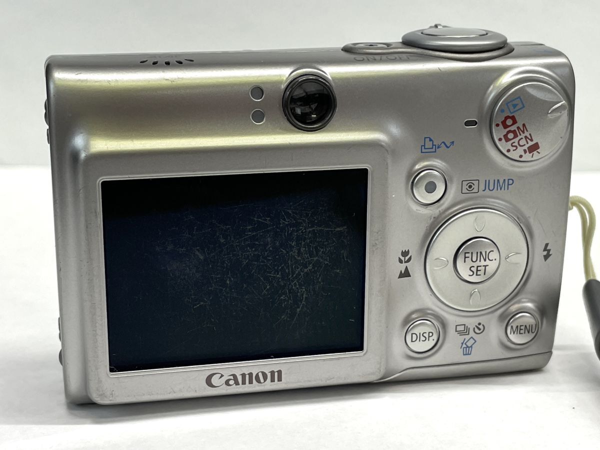 [E807]Canon Canon IXY DIGITAL 600 PC1114 компактный цифровой фотоаппарат с зарядным устройством . рабочий товар 