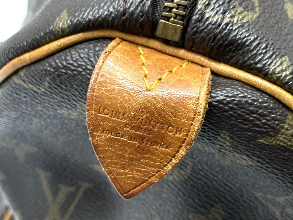 【E823】正規品 LOUIS VUITTON ルイヴィトン スピーディー 35 モノグラム ボストンバック/ハンドバッグ 本物保証_画像5