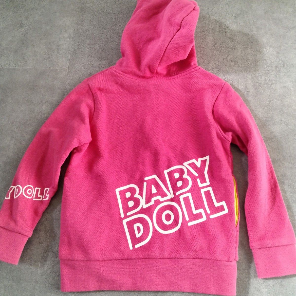 ベビードール　パーカー　100 BABY DOLL ジップアップ