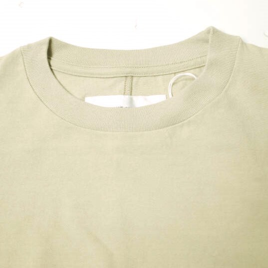 新品 JANE SMITH ジェーンスミス BIG T-SHIRTS ONEPIECE オーバーサイズTシャツワンピース 20SCT-#325L 38 BEIGE マキシ ロング ドレス_画像5