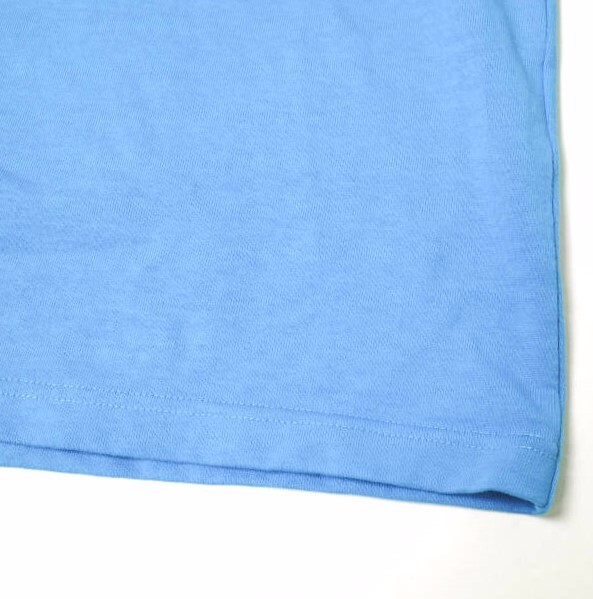 DRESS ドレス 日本製 Plain Turtleneck プレーンタートルネックカットソー DR-15221 L LIGHT BLUE Tシャツ NEAT ニート NISHINOYA g16669_画像7