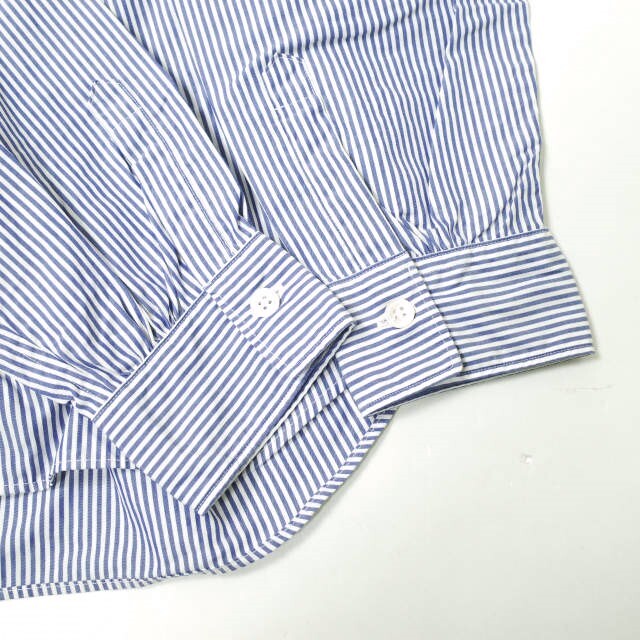 BEAUTY&YOUTH UNITED ARROWS beauty and Youth Arrows blue stripe oversize shirt 1211-149-7499 S BLUE g16604