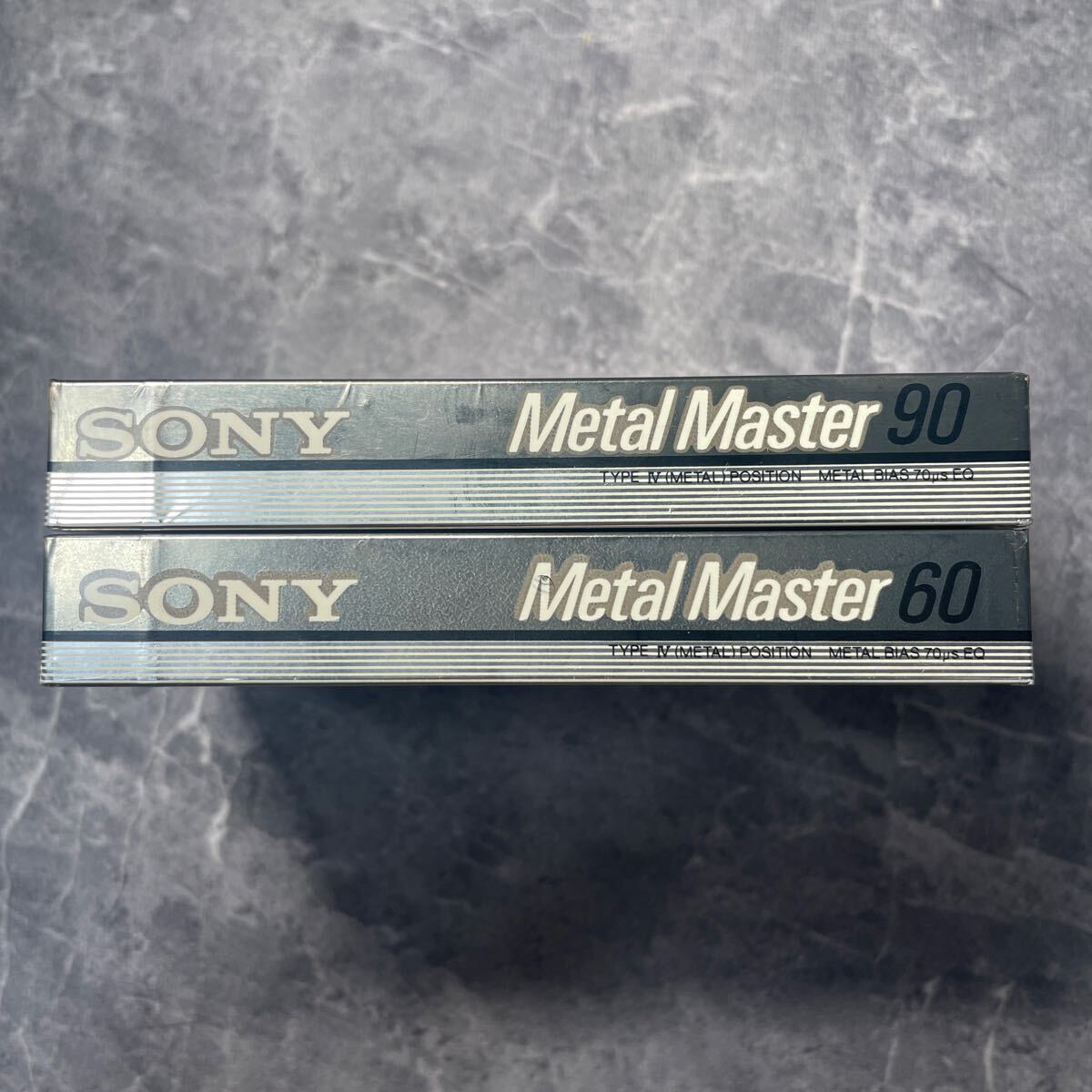 SONY ソニー Metal Master 60分 90分 メタル カセットテープ 未開封未使用品 [TYPE IV]_画像8