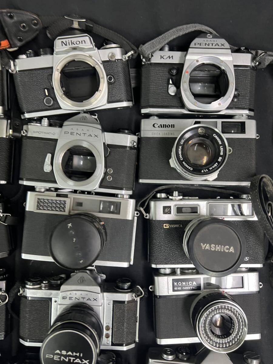 【売り切り】【中古品】【ジャンク品】Nikon Canon PENTAX RICOH MINOLTA 等 フィルムカメラ レンジファインダー まとめ売り _画像4