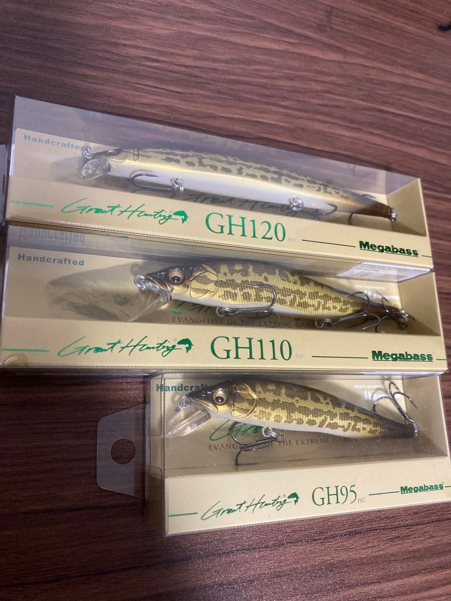 メガバス GH95 GH110 GH120 初回限定カラー PM DOJYO limited メガバス GH95 GH110 GH120 初回限定カラー PM DOJYO limited