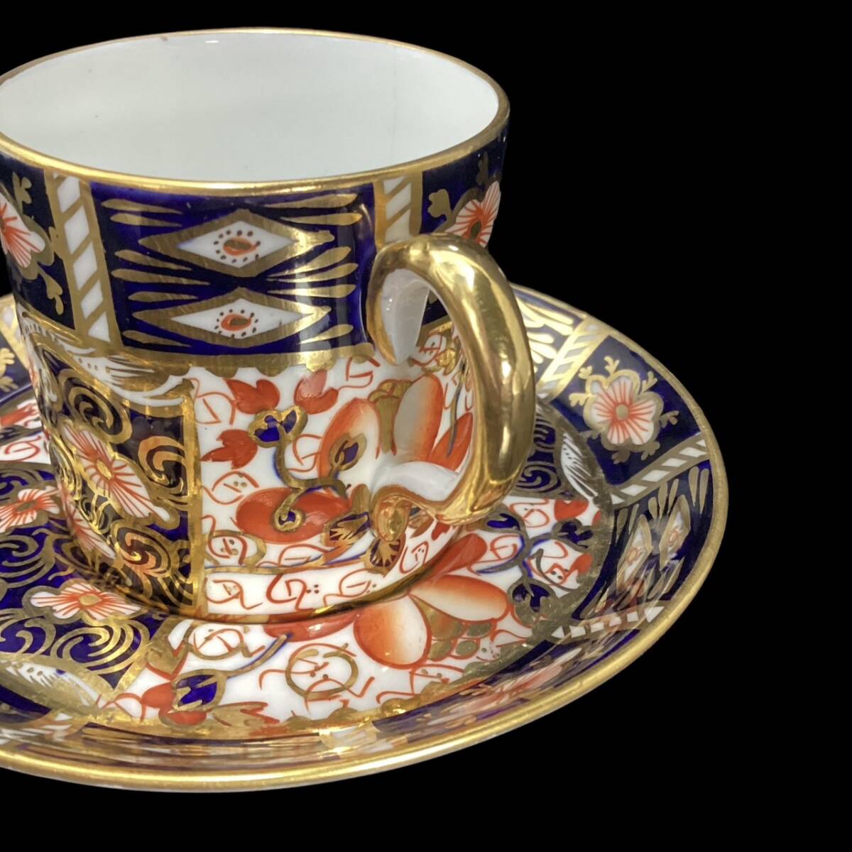 * gold .. for * Royal Crown Dubey Old i Mali cup & saucer Imari Royal Crown Derby Old Imaritemitasantique gold paint 