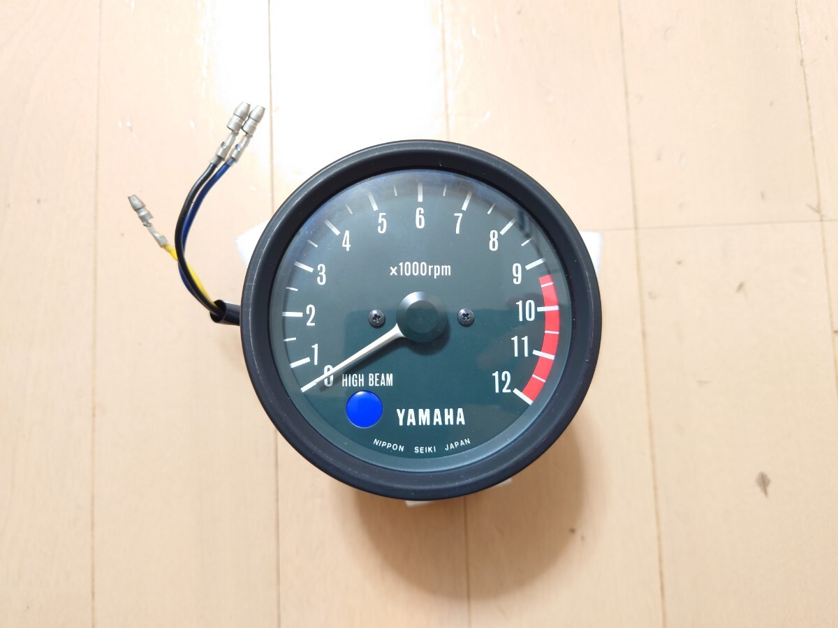 ヤマハ XS400 純正 新品 箱入り タコメーター xs250 xs360 xs650 xs750 ヤマハ XS400 純正 新品 箱入り タコメーター xs250 xs360 xs650 xs750