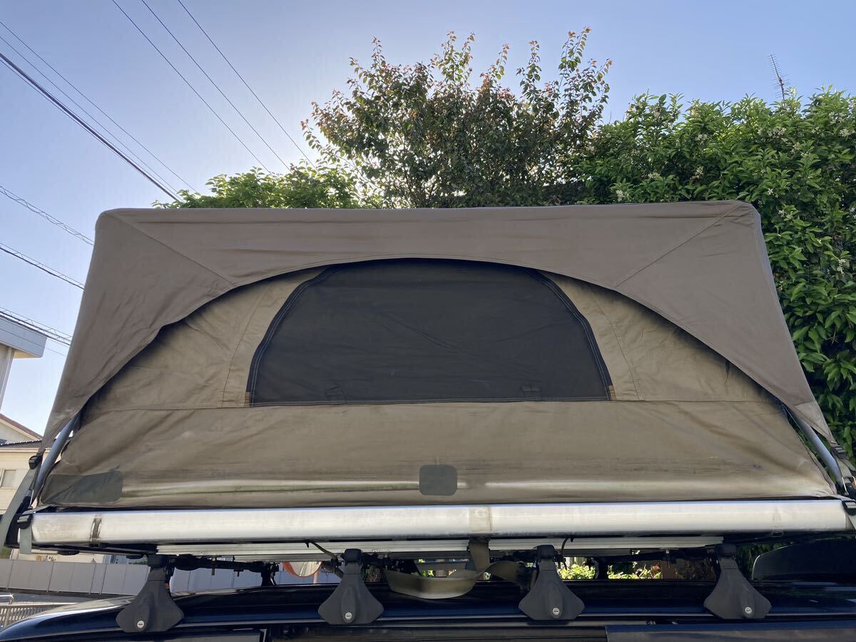 【直接引取限定】イージーキャンパー ルーフテント 車上テントの画像4
