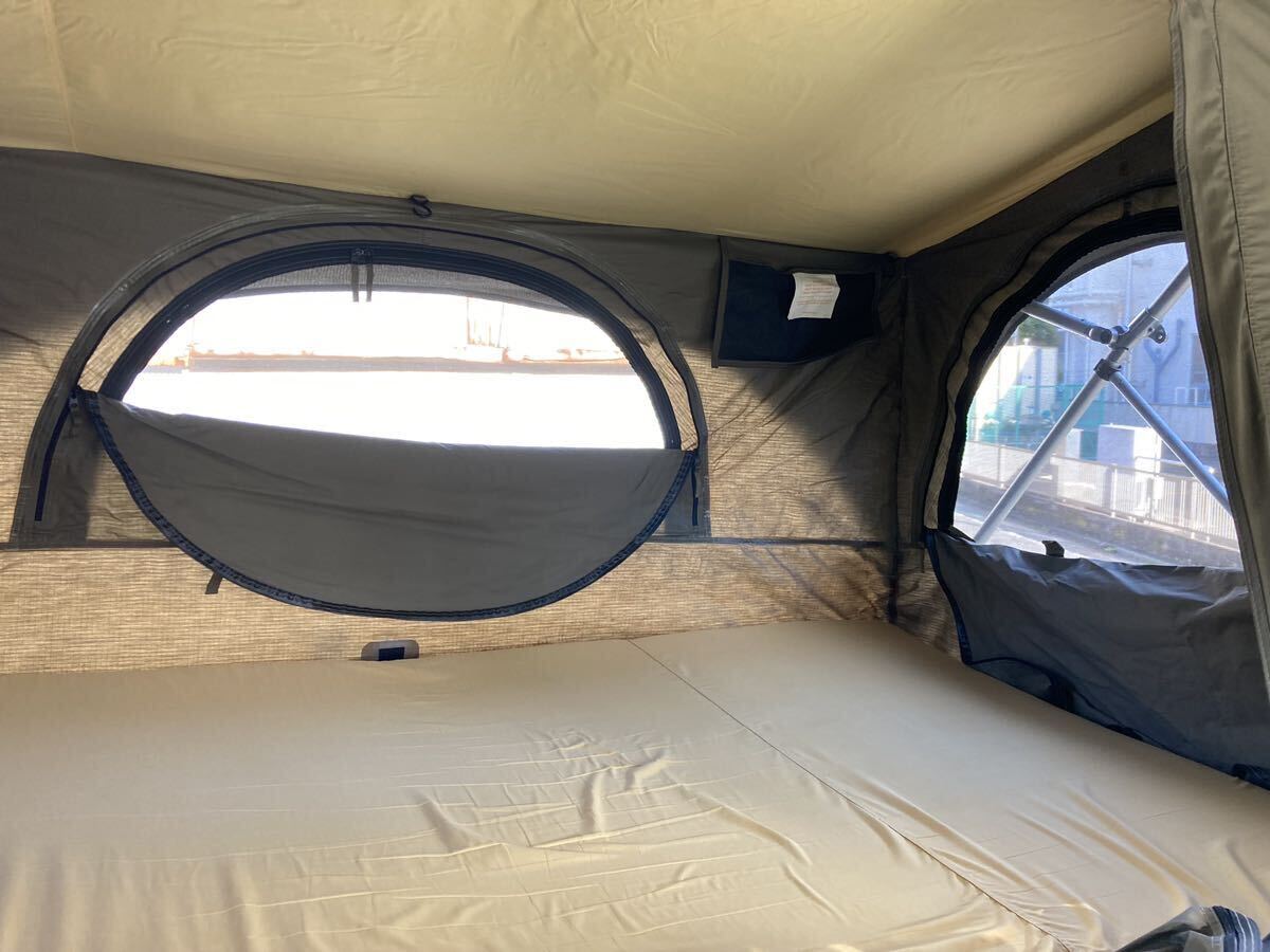 【直接引取限定】イージーキャンパー ルーフテント 車上テントの画像5