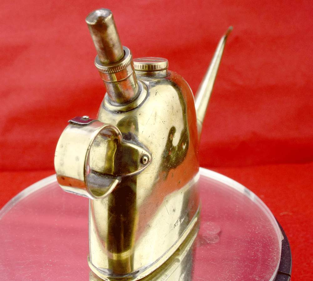 * прекрасный **1920S*Lucas*OILER* латунь производства * насос выше *No40* полировальный вверх товар 