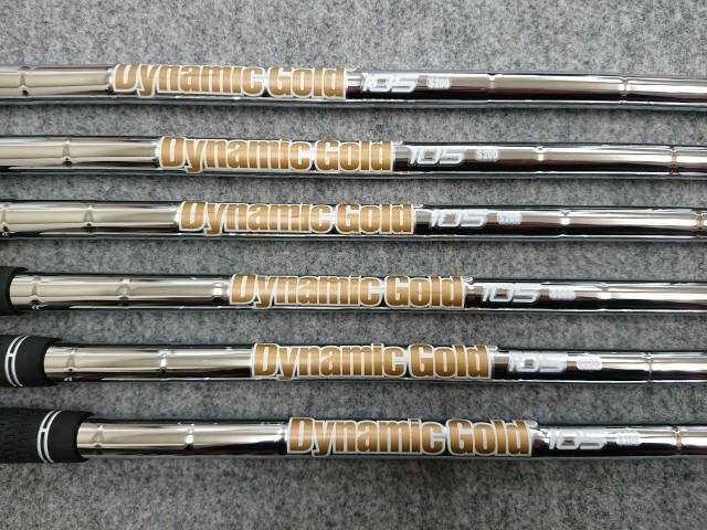 @【中古】 良品♪ 特注 スリクソン SRIXON ZX5 MKⅡ MK2 #5-PW 6本 アイアンセット Dynamic Gold 105 (S200) ダンロップ_画像6