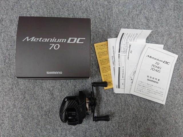 @【未使用品】 シマノ 24 メタニウムDC 70 ベイトリール Metanium DC 右ハンドル 鎧YOROIシール 実釣未使用_画像1