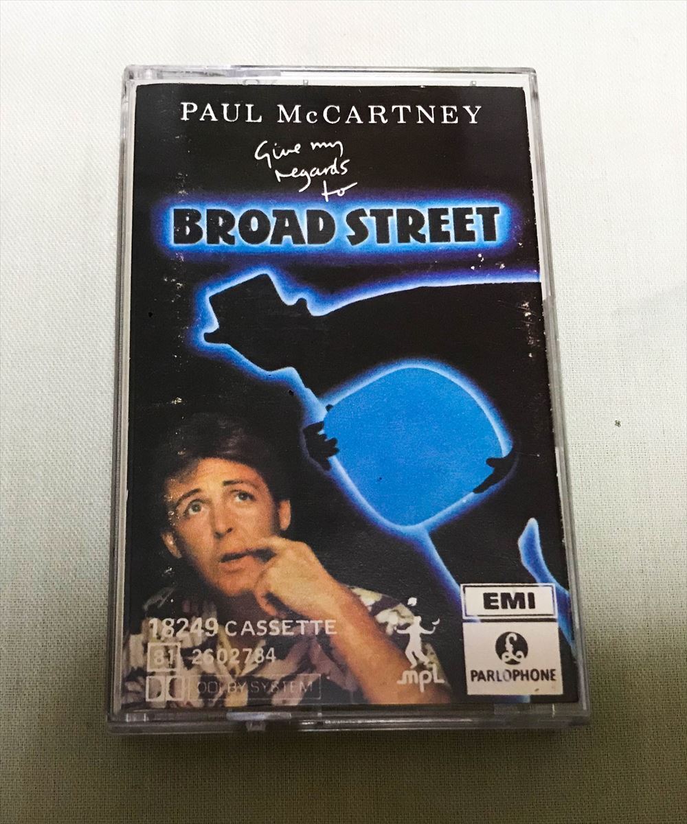 ◆アルゼンチンORG カセットテープ◆ PAUL McCARTNEY / GIVE MY REGARDS TO BROAD STREET ◆_画像1