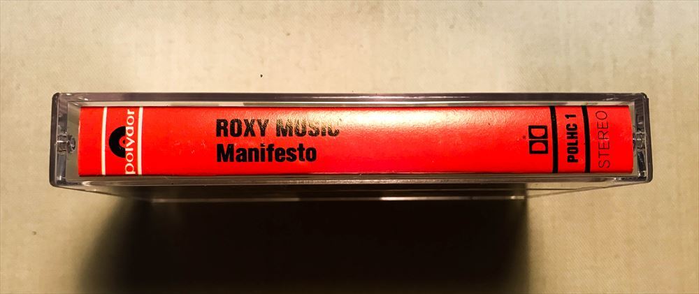 ◆UK ORG カセットテープ◆ ROXY MUSIC / MANIFESTO ◆_画像3