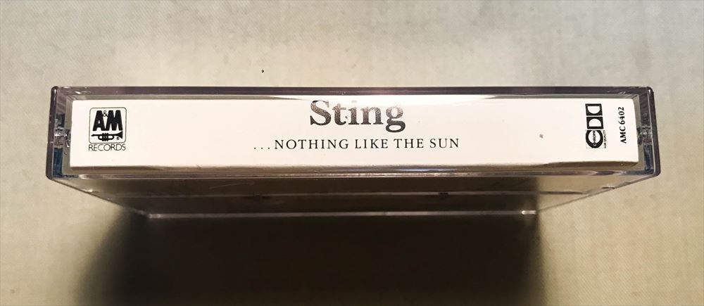 ◆UK ORG カセットテープ◆ STING / ... NOTHING LIKE THE SUN ◆_画像3