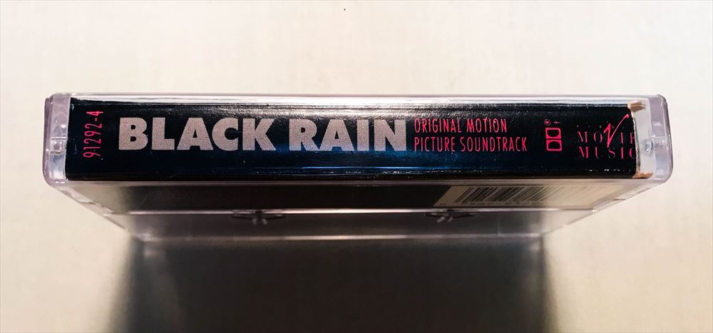 ◆US ORG カセットテープ◆ BLACK RAIN / ブラック・レイン / サウンドトラック ◆マイケル・ダグラス/松田優作/坂本龍一/IGGY POP_画像3