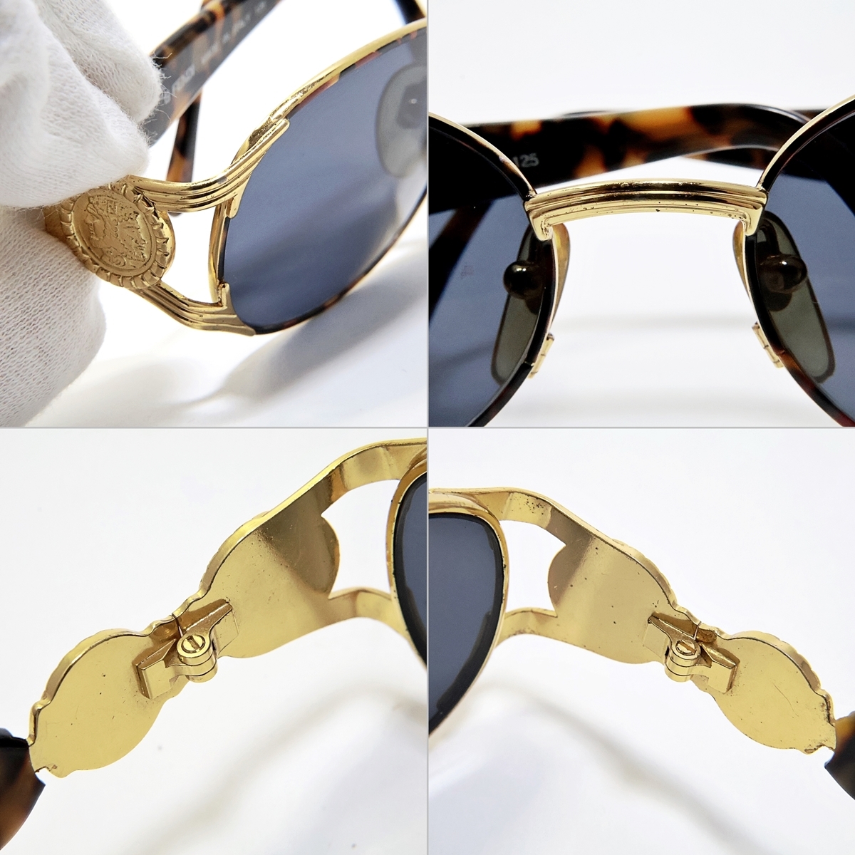 FENDI FS262 56*18 col.220 125 Fendi Vintage солнцезащитные очки панцирь черепахи рисунок с футляром есть дефект 003FUZFI35