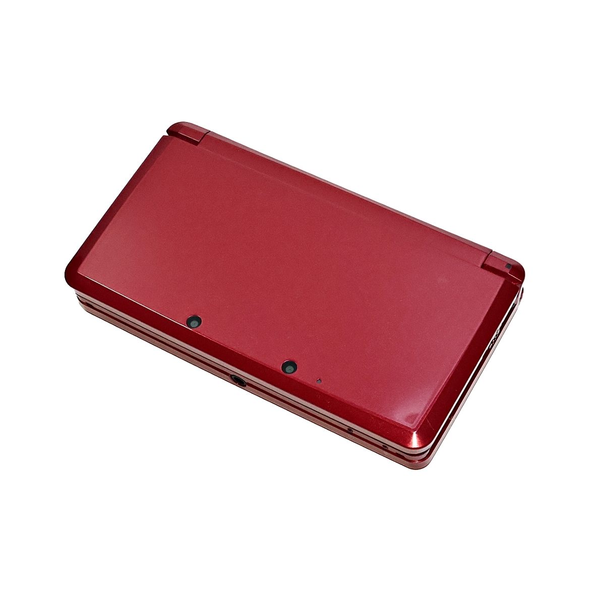 Nintendo 3DS CTR-001 ニンテンドー レッド 任天堂 ゲーム機 本体のみ 難有り 004FAZFI89_画像1