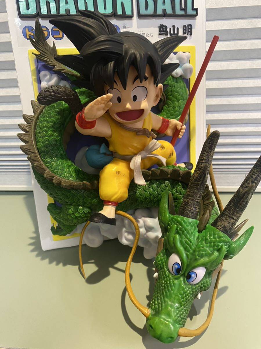 ドラゴンボール　DRAGON BALL　扉絵　孫悟空　神龍PVC　本立て　フィギュア_画像2