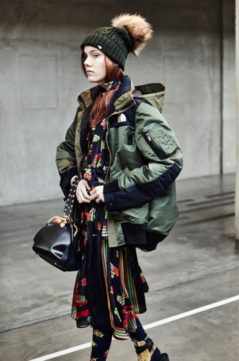 sacai × THE NORTH FACE BOMBER JACKET サカイ ノースフェイス sacai × THE NORTH FACE BOMBER JACKET サカイ ノースフェイス