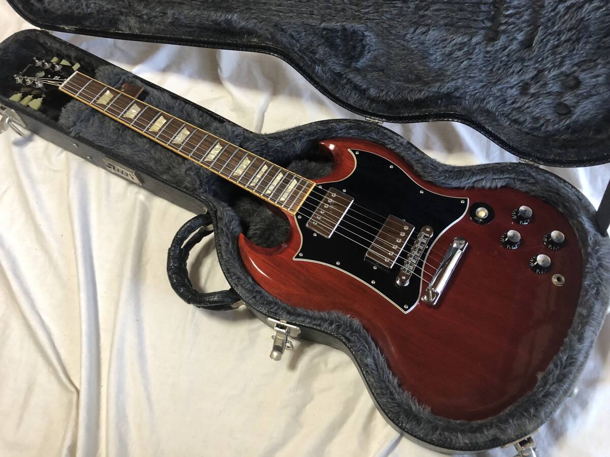 Gibson SG STANDARD ギブソンSG 純正ハードケース付_画像1