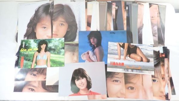 0KZ16◆1 中森明菜/山口百恵/岡田有希子/松田聖子/香坂みゆき 昭和レトロ アイドル 雑誌 付録 ポスター 大量セット まとめ/水着 明星 送80_説明欄にも追加画像がある場合があります。