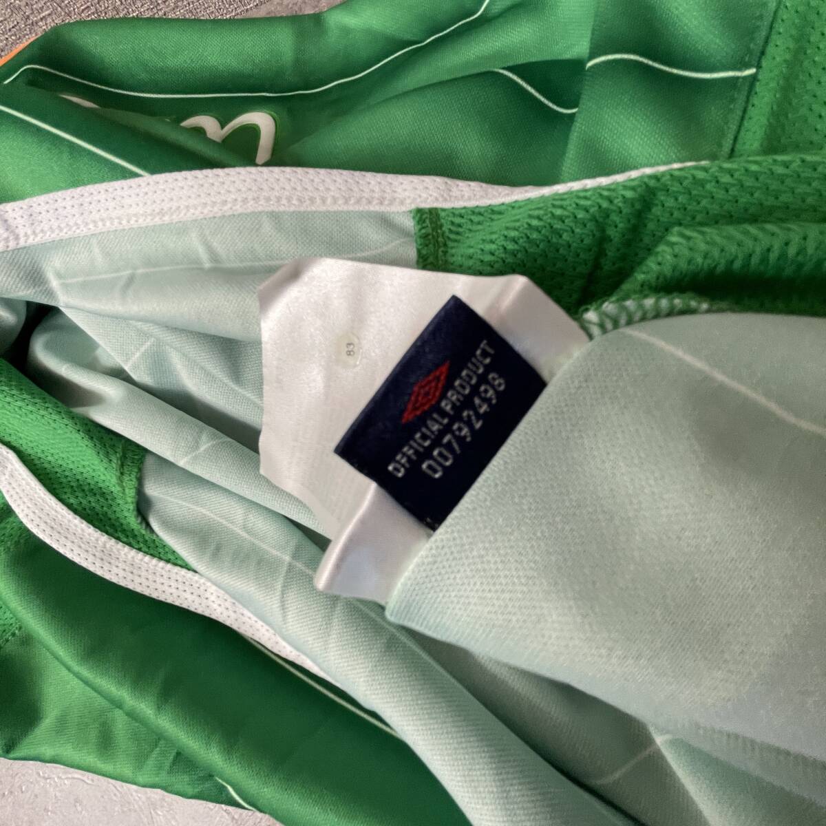 00's UMBRO アンブロ　サッカー　アイルランド代表　ユニフォーム　緑　グリーン　Mサイズ