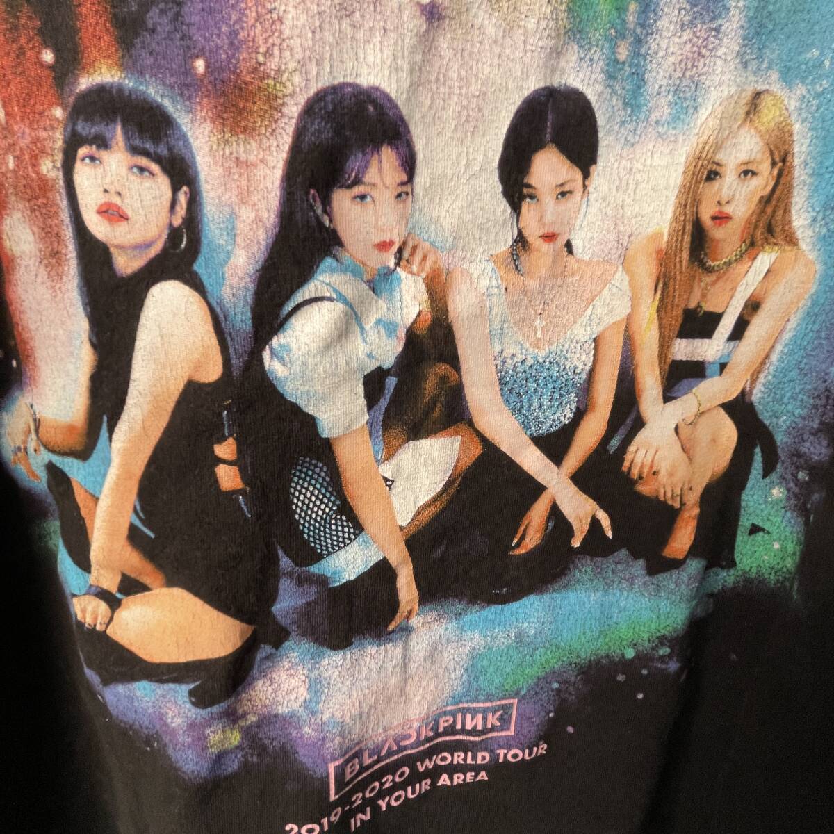 BLACK PINK ブラックピンク　バンドTシャツ　黒　ブラック　Lサイズ 