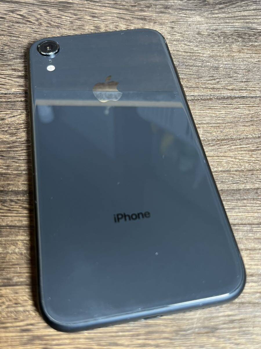 iphone XR 64G SIMフリー　ブラック　　バッテリー容量　９３％_画像8